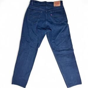 Levi’s 90s Vintage Jeans 554 Blue Overdye Wash Denim USA made Pants 33”